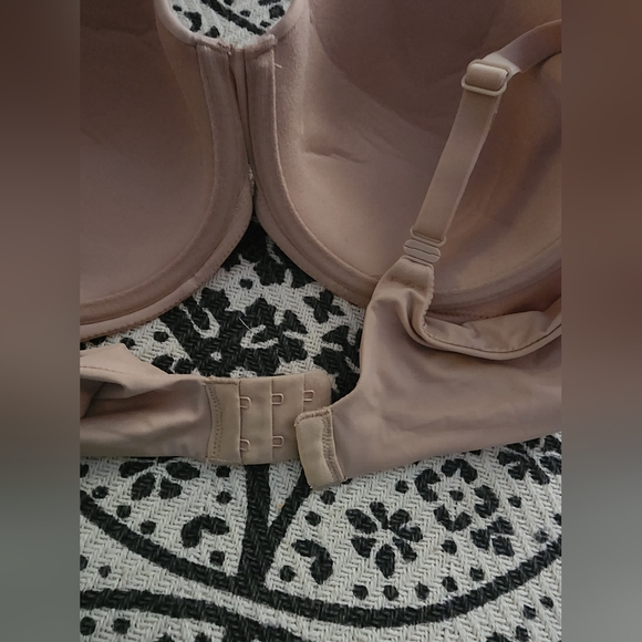 Auden Smooth Lightly Lined Comfort Wire Full Coverage Bra Adjustable Straps 36 C - Picture 7 of 8
